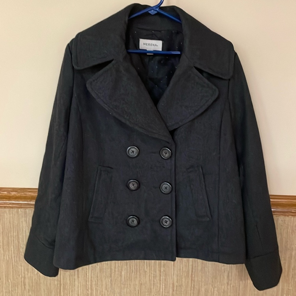 Charcoal Gray Merona pea coat